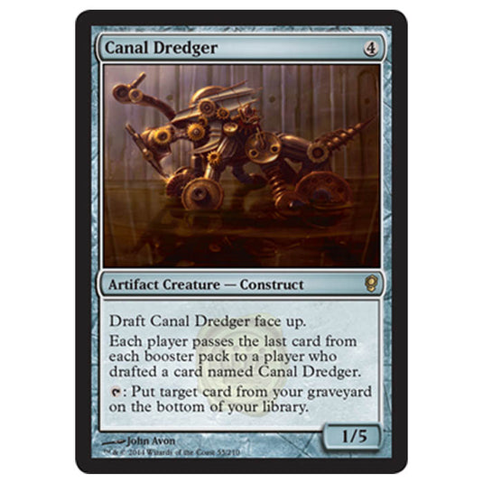 Magic the Gathering - Conspiracy - Canal Dredger - 55/210