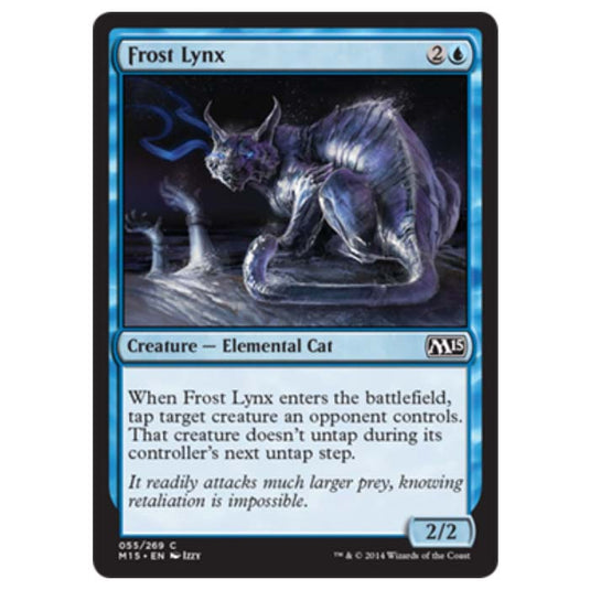 Magic the Gathering - M15 Core Set - Frost Lynx - 55/269