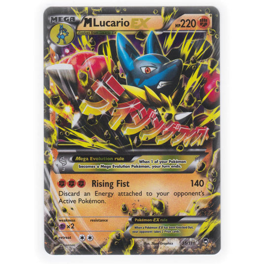 Pokemon - XY Furious Fists - Mega Lucario EX - 55/111