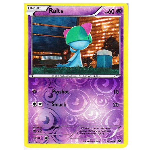 Pokemon - Black & White - Next Destinies - (Reverse Holo) Ralts 55/99