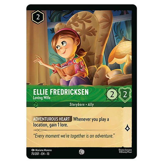 Lorcana - Attack of the Vine! - Ellie Fredricksen - Loving Wife (Common) - 75/207