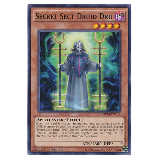 Yu-Gi-Oh! - 2014 Mega-Tin Mega Pack - Secret Sect Druid Dru (Common) MP14-EN133