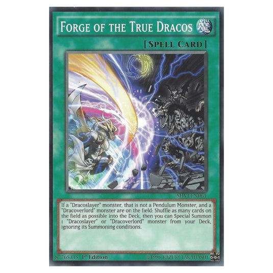 Yu-Gi-Oh! - Shining Victories - Forge of the True Dracos (Common) SHVI-EN061