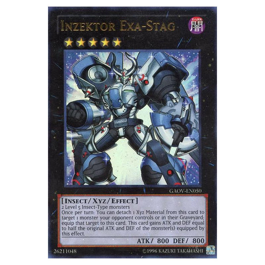 Yu-Gi-Oh! - Galactic Overlord - Inzektor Exa-Stag (Ultra Rare) GAOV-EN050