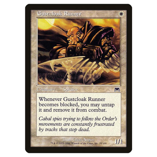 Magic The Gathering - Onslaught - Gustcloak Runner - 35/350