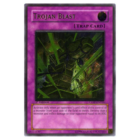 Yu-Gi-Oh! - Cyberdark Impact - Trojan Blast (Ultimate Rare) CDIP-EN056