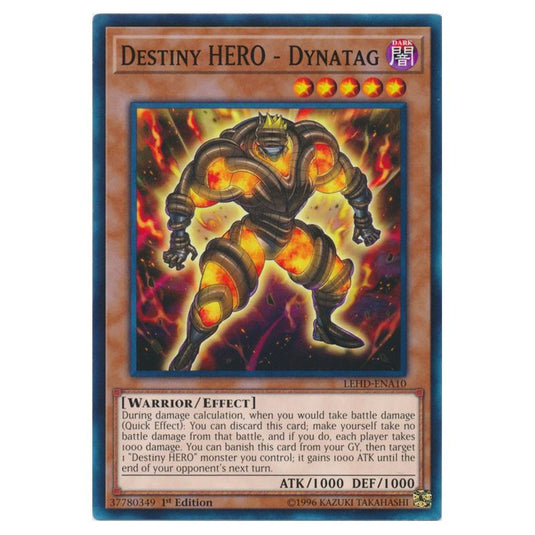 Yu-Gi-Oh! - Legendary Hero Decks - Destiny HERO - Dynatag (Common) LEHD-ENA10