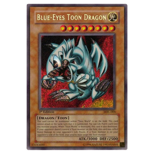 Yu-Gi-Oh! - Magic Ruler - Blue-Eyes Toon Dragon (Secret Rare) - MRL-EN000/050