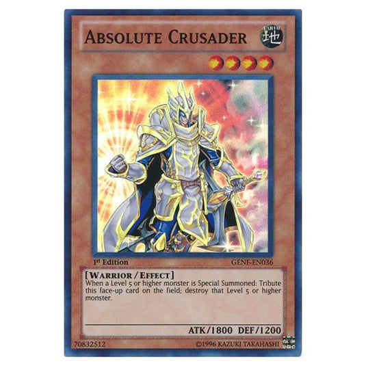 Yu-Gi-Oh! - Generation Force - Absolute Crusader (Super Rare) GENF-EN036