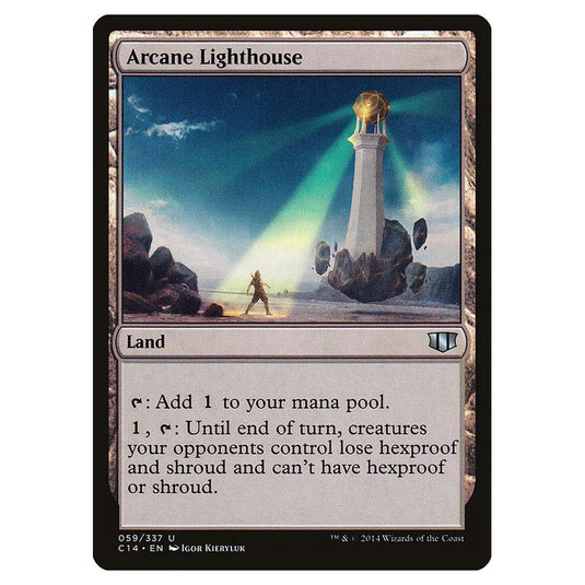 Magic The Gathering - Commander 2014 - Arcane Lighthouse - 59