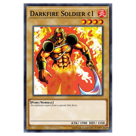 Yu-Gi-Oh! - Starter Deck - Joey - Darkfire Soldier #1 (Common) SDJ-010