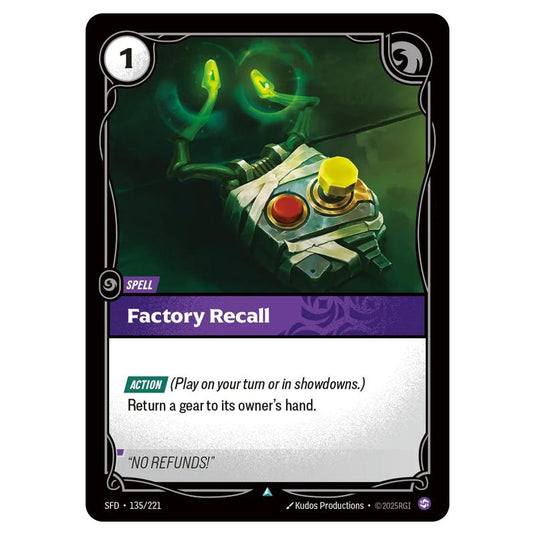 Riftbound: League of Legends TCG - Spiritforged - Factory Recall - 135/221
