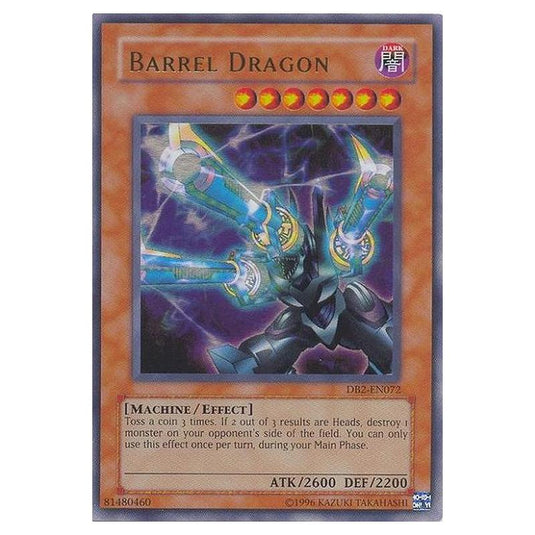 Yu-Gi-Oh! - Dark Beginning 2 - Barrel Dragon (Ultra Rare) DB2-EN072