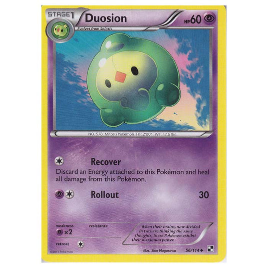 Pokemon - Black & White - Duosion 56/114