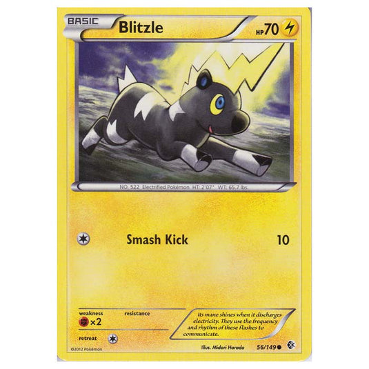 Pokemon - Black & White - Boundaries Crossed - Blitzle 56/149