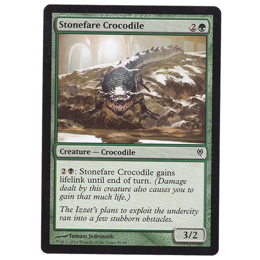 Magic the Gathering - Jace vs Vraska - Stonefare Crocodile - 56/88