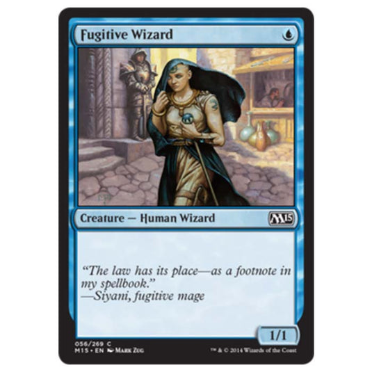 Magic the Gathering - M15 Core Set - Fugitive Wizard - 56/269