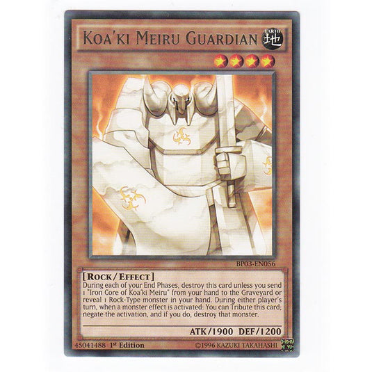 Yu-Gi-Oh! - Battle Pack 3 - Koa'ki Meiru Guardian - 56/237