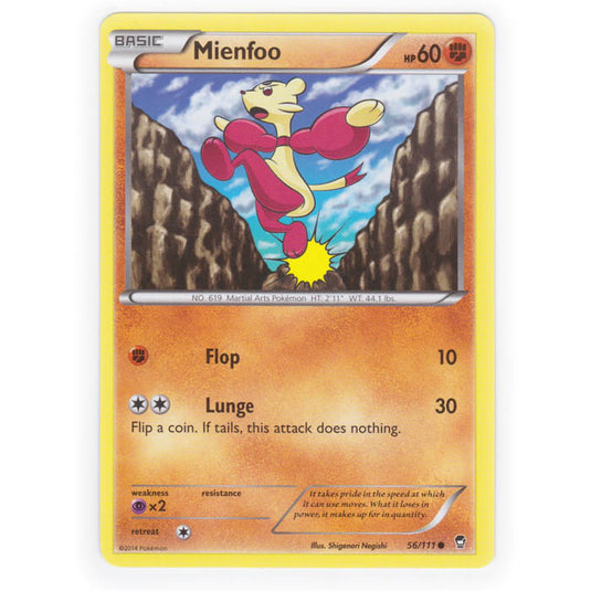 Pokemon - XY Furious Fists - Mienfoo - 56/111