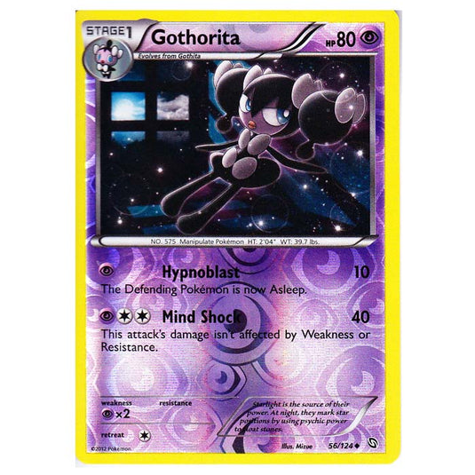 Pokemon - Black & White - Dragons Exalted - (Reverse Holo) Gothorita - 56/124