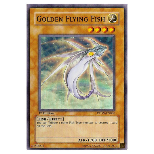 Yu-Gi-Oh! - Phantom Darkness - Golden Flying Fish (Super Rare) PTDN-EN086