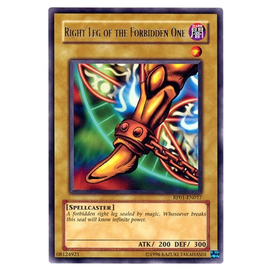 Yu-Gi-Oh! - Retro Pack - Right Leg of the Forbidden One (Rare) RP01-EN017