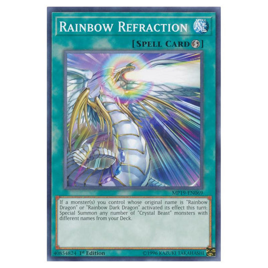 Yu-Gi-Oh! - 2019 Gold Sarcophagus Tin Mega Pack - Rainbow Refraction (Common) MP19-EN069