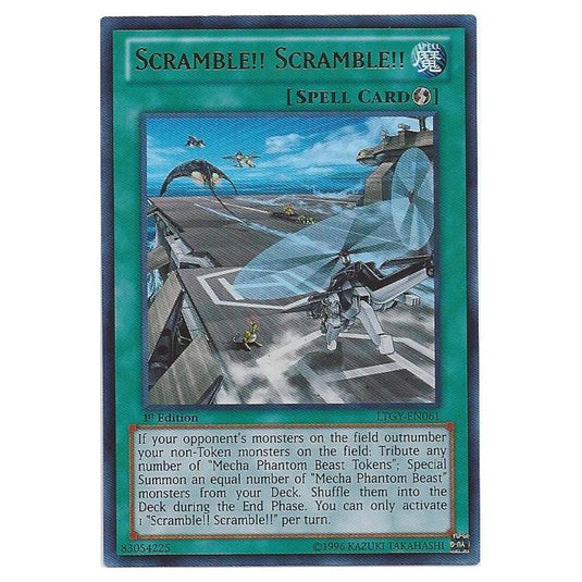 Yu-Gi-Oh! - Lord of the Tachyon Galaxy - Scramble!! Scramble!! (Ultra Rare) LTGY-EN061