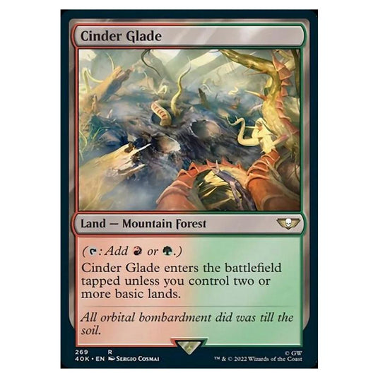 Magic The Gathering - Universes Beyond - Warhammer 40k - Cinder Glade - 269/168