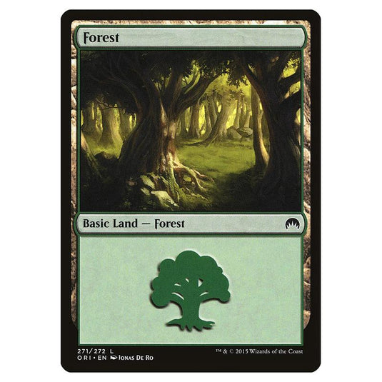 Magic The Gathering - Magic Origins - Forest - 271/272 (Foil)