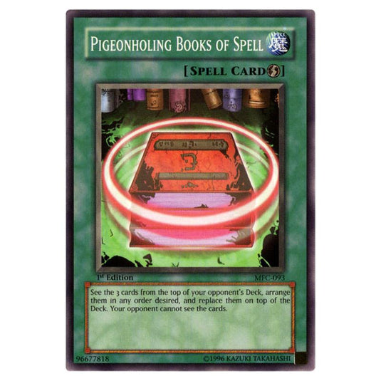 Yu-Gi-Oh! - Magician\'s Force - Spellbook Organization (Short Print) MFC-093