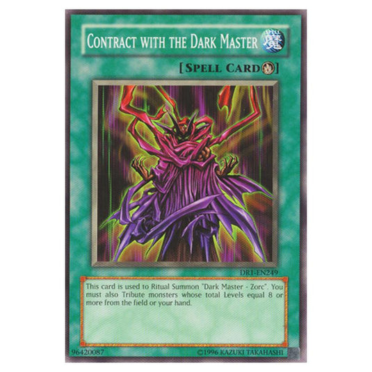 Yu-Gi-Oh! - Dark Revelation Volume 1 - Contract with the Dark Master (Common) DR1-EN249