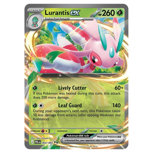 Pokemon - Mega Evolution - Pitch Black - Lurantis ex - 004/084