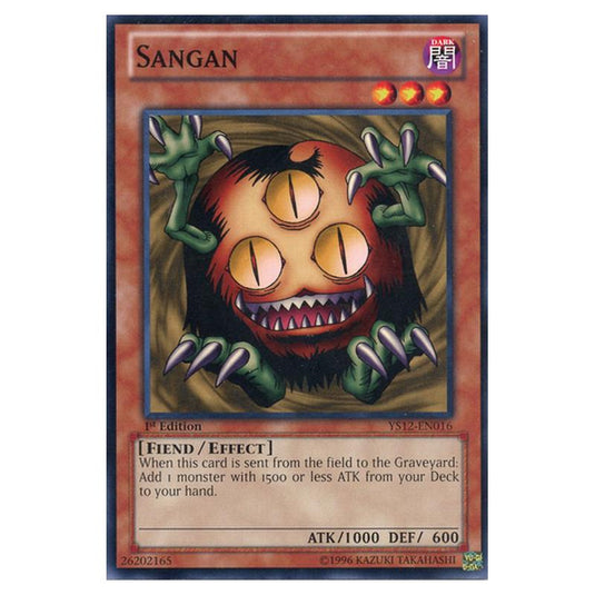 Yu-Gi-Oh! - Starter Deck - Xyz Symphony - Sangan (Common) YS12-EN016