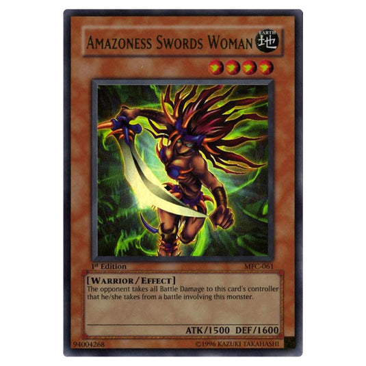 Yu-Gi-Oh! - Magician\'s Force - Amazoness Swords Woman (Ultra Rare) MFC-061