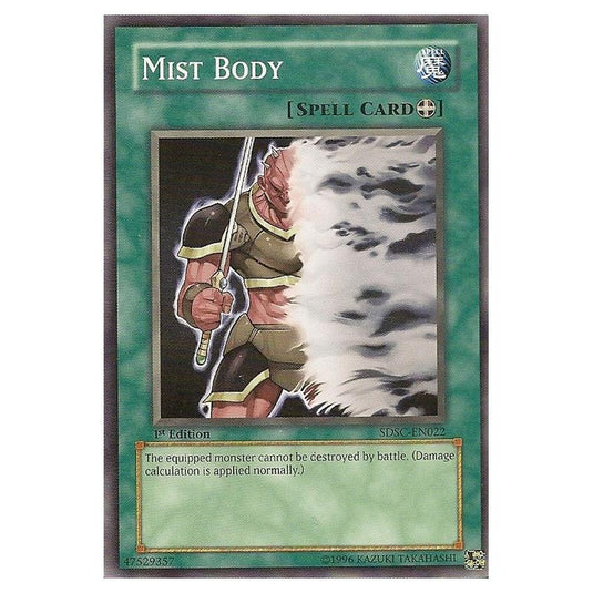 Yu-Gi-Oh! - Spellcaster's Command Structure Deck - Mist Body (Common) SDSC-EN022