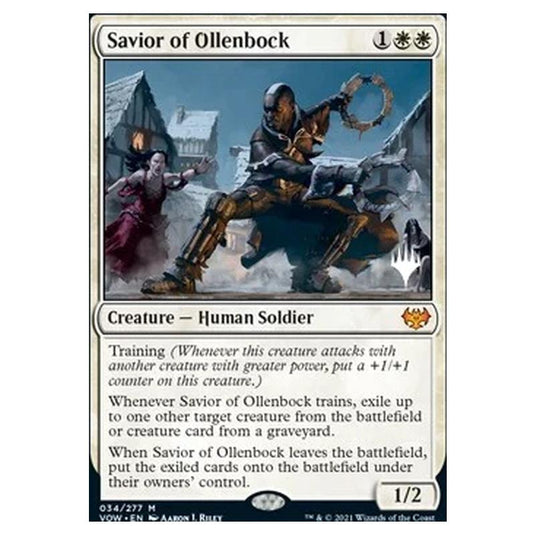 Magic The Gathering - Innistrad: Crimson Vow Promos - Savior of Ollenbock - 034/277