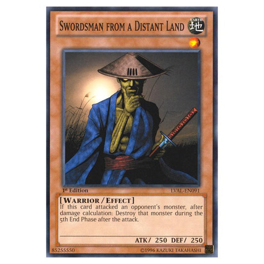 Yu-Gi-Oh! - Legacy of the Valiant - Swordsman from a Distant Land (Common) LVAL-EN091