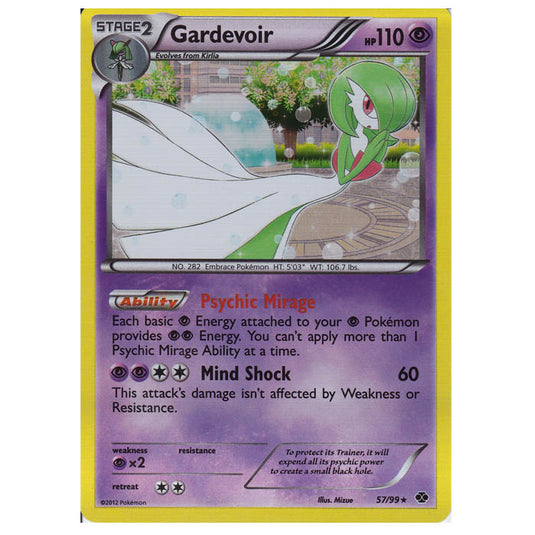 Pokemon - Black & White - Next Destinies - Gardevoir 57/99