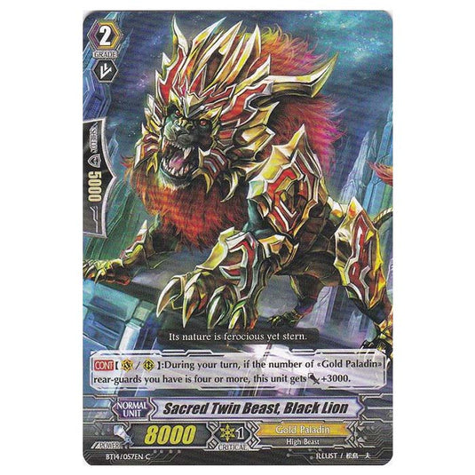 CFV - Brilliant Strike - Sacred Twin Beast, Black Lion - 57/102