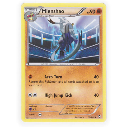 Pokemon - XY Furious Fists - Mienshao - 57/111