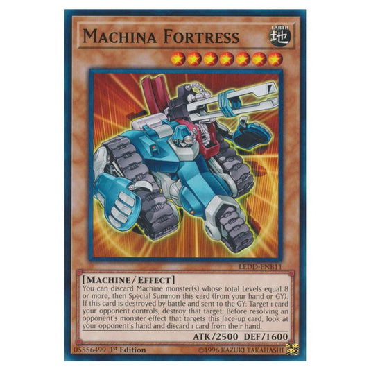 Yu-Gi-Oh! - Legendary Dragon Decks - Machina Fortress (Common) LEDD-ENB11