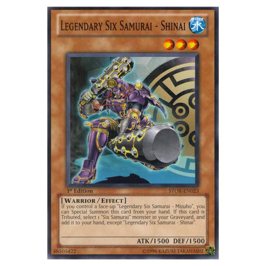 Yu-Gi-Oh! - Storm of Ragnarok - Legendary Six Samurai - Shinai (Common) STOR-EN023