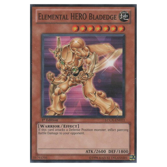 Yu-Gi-Oh! - Legendary Collection 2 - The Duel Academy Years Mega Pack - Elemental HERO Bladedge (Common) LCGX-EN013