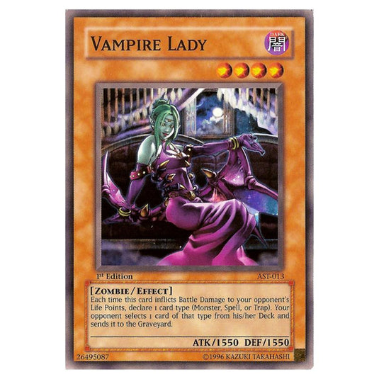 Yu-Gi-Oh! - Ancient Sanctuary - Vampire Lady (Common) AST-013