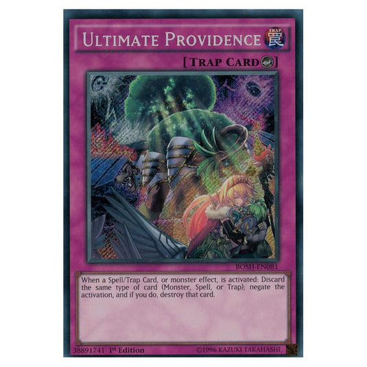 Yu-Gi-Oh! - Breakers of Shadow - Ultimate Providence (Secret Rare) BOSH-EN081