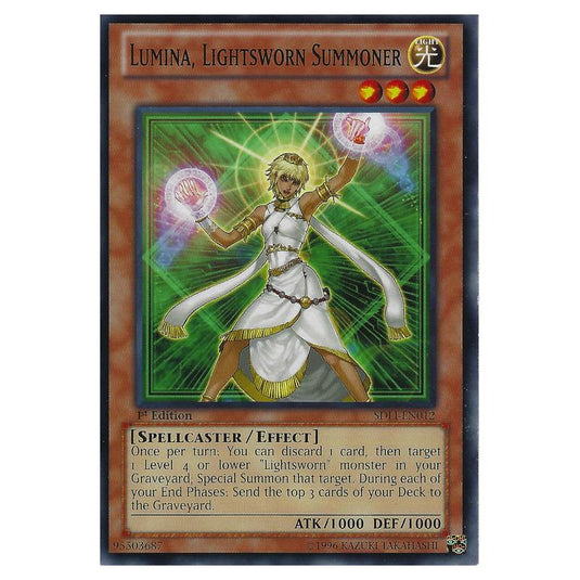 Yu-Gi-Oh! - Realm of Light Structure Deck - Lumina, Lightsworn Summoner (Common) SDLI-EN012