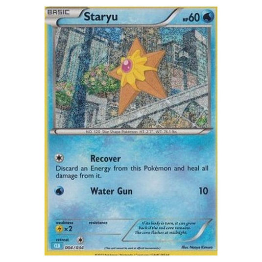 Pokemon - Pokémon Trading Card Game Classic - Blastoise & Suicune ex Deck - Staryu 004