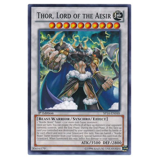 Yu-Gi-Oh! - Star Pack 2014 - Thor, Lord of the Aesir (Common) SP14-EN048