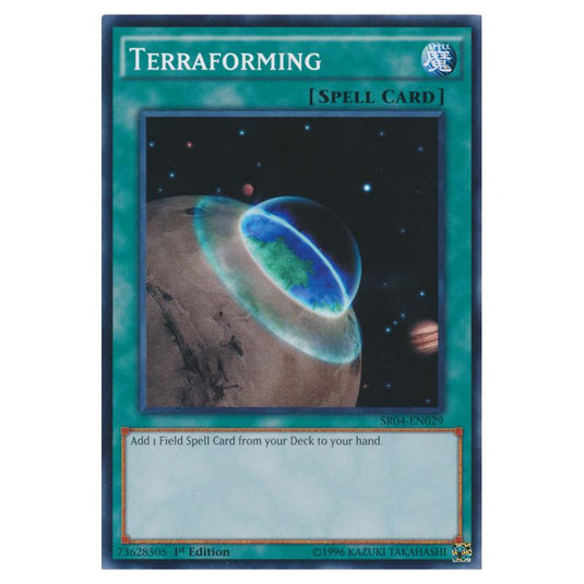 Yu-Gi-Oh! - Dinosmasher\'s Fury Structure Deck - Terraforming (Common) SR04-EN029